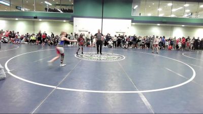 75 lbs Round Of 32 - Tanner McCray-Bey, MD vs Natalie Shaver, NC