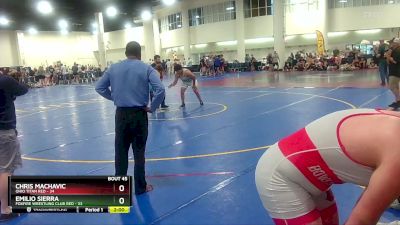 215 lbs Round 6 (16 Team) - Emilio Sierra, Foxfire Wrestling Club RED vs Chris Machavic, Ohio Titan Red