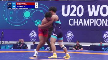 82 kg 1/4 Final - Arian Khosravy, United States vs Taizo Yoshida, Japan