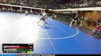 150 lbs Quarterfinal - Kieran Dahms-Cox, Iowa vs Rolan Alvarez, Big Game Wrestling Club