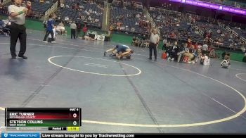 3A 144 lbs Champ. Round 1 - Stetson Collins, West Rowan vs Eric Turner, Rockingham County