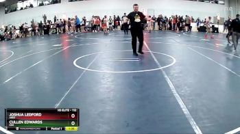 112 lbs Cons. Round 4 - Cullen Edwards, KD6 vs Joshua Ledford, Ares