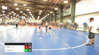 95 lbs Rr Rnd 1 - Colton Alder, SVRWC vs Jayce Daniels, SEO Wrestling Club