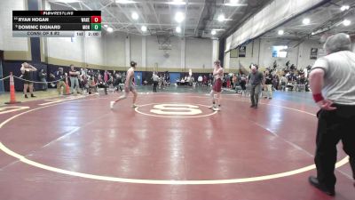 165 lbs Consi Of 8 #2 - Ryan Hogan, Wakefield vs Dominic Dignard, Monument Mountain