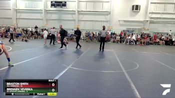 84 lbs Round 1 (6 Team) - Brennen Veverka, U2 Upstate Uprising vs Braxton Smith, All American