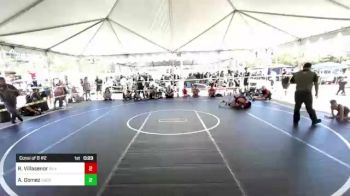 109 lbs Consi Of 8 #2 - Rikki Villasenor, Silverback WC vs Aaron Gomez, Tucson Cyclones