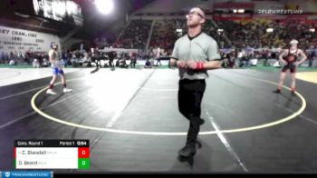 2A 98 lbs Cons. Round 1 - Carter Blaisdell, Malad vs Dawson Beard, Bear Lake