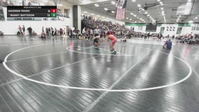 113 lbs Cons. Round 3 - Jaedrien Pedro, GI Grapplers vs Manny Matteson, Team St. Louis