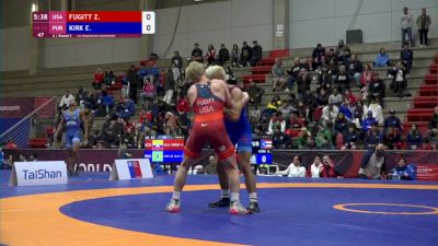 60 kg - Zan Fugitt, USA vs Eli Kirk, PUR