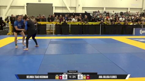 Ana Jullisa Flores vs Belinda Tsao Hickman 2025 World IBJJF Jiu-Jitsu No-Gi Championship