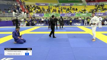 FELIPE XAVIER MACHADO vs LEANDRO FRAGA DA SILVA 2024 Brasileiro Jiu-Jitsu IBJJF