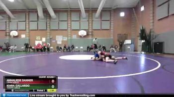 120 lbs Champ. Round 1 - Kiara Gallardo, Tahoma (Girls) vs Annaliese Danner, Camas (Girls)
