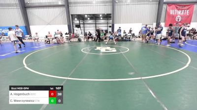 80 lbs Rr Rnd 3 - Adam Hagenbuch, Team Gotcha vs Chael Wawrzynowicz, CT Whale K-8