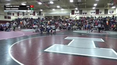 190 lbs 13th Place Match - Emma Sanders, Iowa City Liberty vs Joslynn Dvorak, Waterloo West