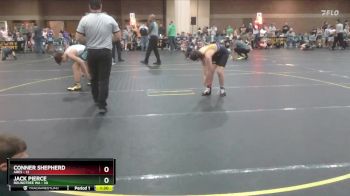 115 lbs Round 1 (4 Team) - Jack Pierce, Roundtree WA vs Conner Shepherd, Ares