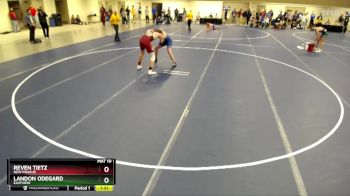 215 Championship Bracket Champ. Round 2 - Reven Tietz, New Prague vs Landon Odegard, Eastview