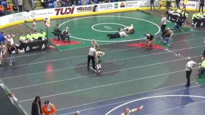 110 lbs Round Of 64 - Gavin Heverly, Central Mountain vs Eli Mullen, North Star