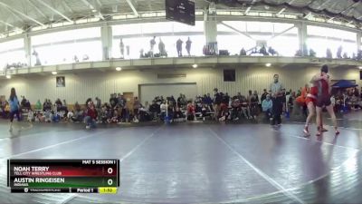 182 lbs Quarterfinal - Noah Terry, Tell City Wrestling Club vs Austin Ringeisen, Indiana