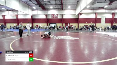 132 lbs 3rd Place - Musa Tamaradze, New York Military vs Seamus Hallinan, Xavier