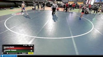 108-118 lbs Round 1 - Cooper Feiner, WI vs Alijah Piatz, ND