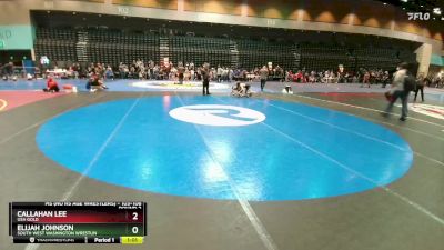 103-106 lbs Round 2 - Callahan Lee, USA Gold vs Elijah Johnson, South West Washington Wrestlin