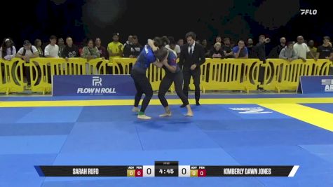 Sarah Rufo vs Kimberly Dawn Jones 2025 Pan IBJJF Jiu-Jitsu No-Gi Championship