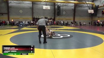 120 lbs Cons. Round 4 - Johnny Green, Aurora vs Parker Lutz, St Micheal The Archangel