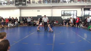 60 lbs Round Of 32 - Tanner Teague, Harrison Top Dog Wrestling Club vs Barrett Abney, Woodstock Wrestling Club