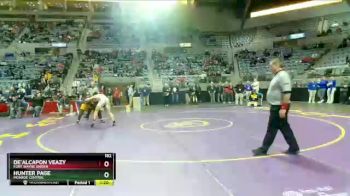 182 lbs Semifinal - De`Alcapon Veazy, Fort Wayne Snider vs Hunter Page, Monroe Central