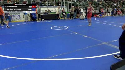 106 lbs Champ. Rd Of 16 - Kruz Keller, Immortal Athletics Wrestling Club vs Maddex Maurer, Big Game Wrestling Club