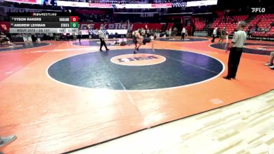 2A 157 lbs Champ. Round 1 - Andrew Lehman, Chicago (St. Rita) vs Tyson Rakers, Highland