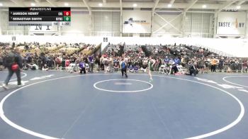 70 lbs Quarterfinal - Sebastian Smith, Malone Youth Wrestling Club vs Jamison Henry, Club Not Listed