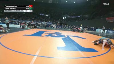 5A Boys 120 lbs Cons. Semi - Yair Suarez, McKay Boys vs Griffin Miller, Caldera Boys