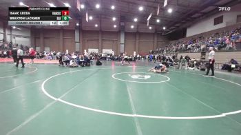 157 lbs Champ. Round 1 - Braxton Lackner, Basehor-Linwood vs Isaac Lecea, Francis Howell Central