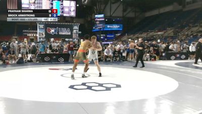 175 lbs Champ. Rd Of 32 - Pratham Sharma, California vs Brock Armstrong, Idaho