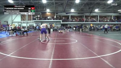 285 lbs Champ. Round 1 - Kevin Machado, University Of Dubuque vs Jackson Van Keuren, Loras