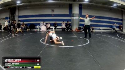 72 lbs Finals (2 Team) - Daniel Spicer, MD Maniacs vs Vincent Foster, Mat Assassins Red