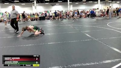 106 lbs Round 1 (4 Team) - Jaxson Orsin, Headhunters Black vs Sammy Iadonisi, Pursuit WA