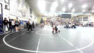 285 lbs Champ. Round 1 - Robert Crowe, South Torrance vs Robert Barnard, Pacifica (Garden Grove)