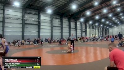 112 lbs Finals (8 Team) - Luci Troyer, Lady Pitbulls vs Lily Baker, Midwest Assasins Red