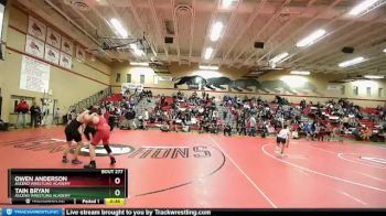 165 lbs Quarterfinal - Owen Anderson, Ascend Wrestling Academy vs Tain Bryan, Ascend Wrestling Academy