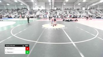 106 lbs Consi Of 64 #2 - Peyton Durham, SC vs Kellen Mesina, FL