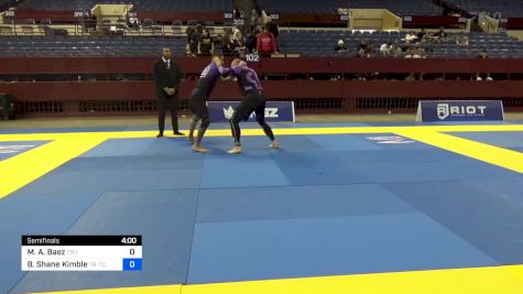 Miguel A. Baez vs Bryant Shane Kimble 2024 Pan IBJJF Jiu-Jitsu No-Gi Championship