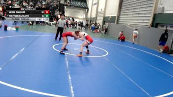 137-149 lbs Champ. Round 1 - Lexie Amendt, Sedgwick County vs Nichole Sumare, Tri-State Grapplers