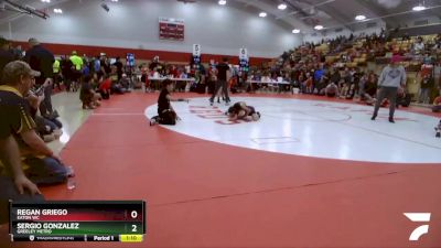 67-70 lbs Round 4 - Sergio Gonzalez, Greeley Metro vs Regan Griego, Eaton WC