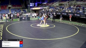 170 lbs Cons 16 #1 - Ronald Robinson, Arizona vs Mason Parsons, South Carolina