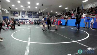 67 lbs Rr Rnd 1 - Kooper Dudgeon, Chandler Takedown Club vs Ruger Elizondo, Blue Devil Wrestling