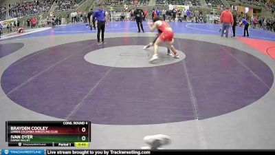 149 lbs Cons. Round 4 - Brayden Cooley, Lower Columbia Wrestling Club vs Ivan Dyer, Camas Valley