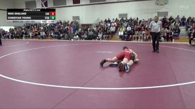 151-155 lbs 1st Place Match - Reid Englund, Lisbon vs Christian Young, Starmont