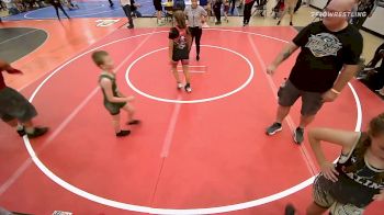 100 lbs Semifinal - Blaike Ivie, Salina Wrestling Club vs Shiloh Anno, Locust Grove Youth Wrestling